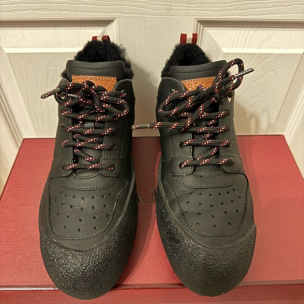 Bally Cuvio Fur Lining Sneakers